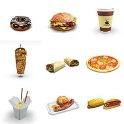 DOSCH 3D: Fast Food